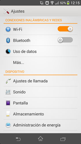 ajustes-android